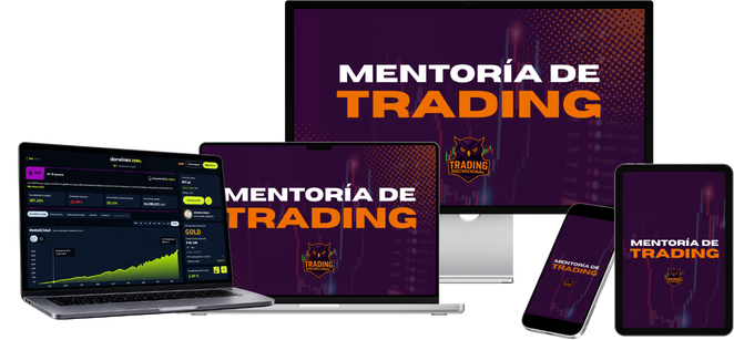 Mentoría de Trading de Trading Discrecional en computadora, notebooks, tablet y celular